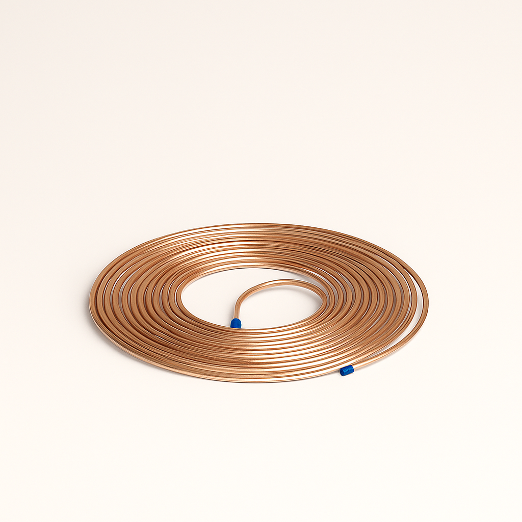 TUBO COBRE FLEXIVEL 3/8 X 1/32 ELUMA (9,52MM) 5 METROS 2